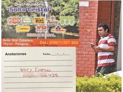 Contratado se presenta como empleado de Rivas