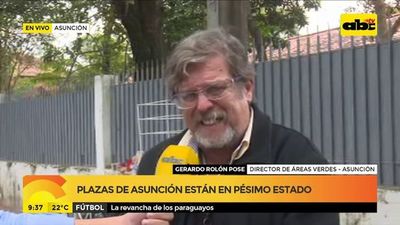 Plazas de Asunción están en pésimo estado - ABC Noticias - ABC Color