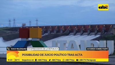 Posibilidad de juicio político tras acta - ABC Noticias - ABC Color