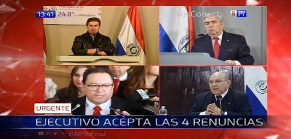 Mario Abdo acepta renuncias tras fallido acuerdo con Itaipú | Noticias Paraguay