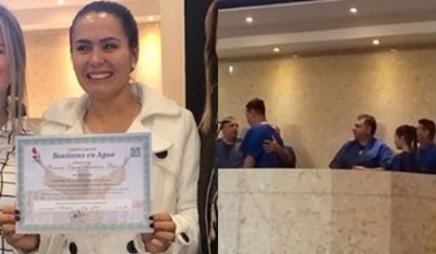 El Bautismo De La Ex “Conejita” Romina Martínez