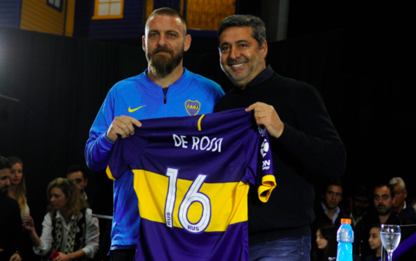 Boca presenta oficialmente a Daniele De Rossi