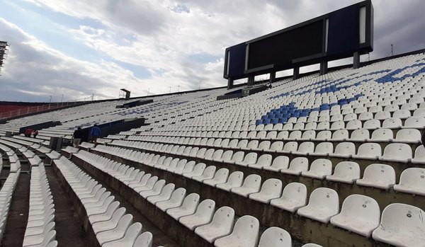 Olimpia prepara el mosaico