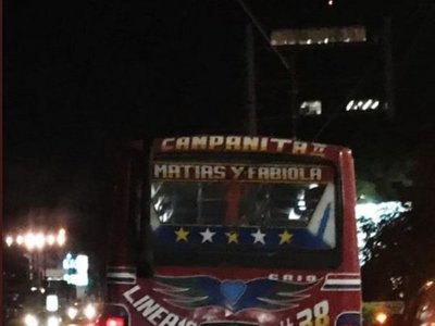 Salieron con el 18 rojo a "cazar" choferes de empresa Lince