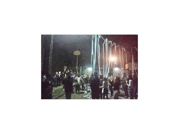 Protesta ciudadana alcanzó anoche a Marito y a Nicanor