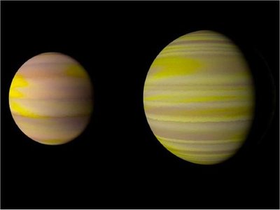 Hallan tres planetas, el "eslabón perdido" de la formación planetaria