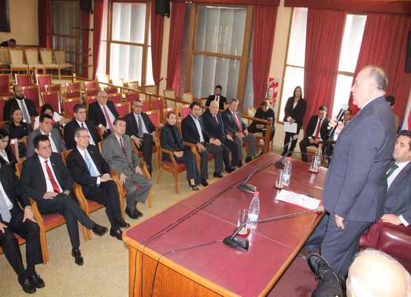 Representantes de ULPA, en ANR
