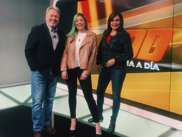 Kassandra Frutos se unió al programa Día a Día