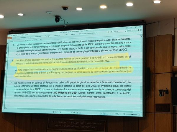 Acuerdo Itaipú: “Buscar suprimir el punto seis es una traición a la patria” - A La Gran 7-30 - ABC Color