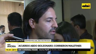 Acuerdo Abdo - Bolsonaro: Corrieron maletines - ABC Noticias - ABC Color