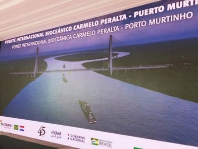 Crisis de Itaipú no afectará construcción del puente bioceánico