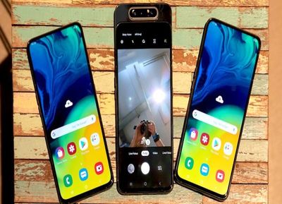 Nuevo Samsung A80 con cámara reversible ya está en el mercado