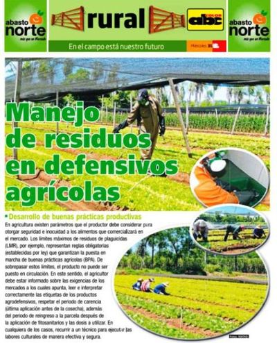 Manejo de residuos en defensivos agrícolas - ABC Rural - ABC Color