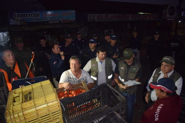 Intervienen Mercado Uno de Coronel Oviedo