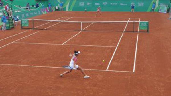 Debut triunfal de Cepede en singles - Tenis - ABC Color