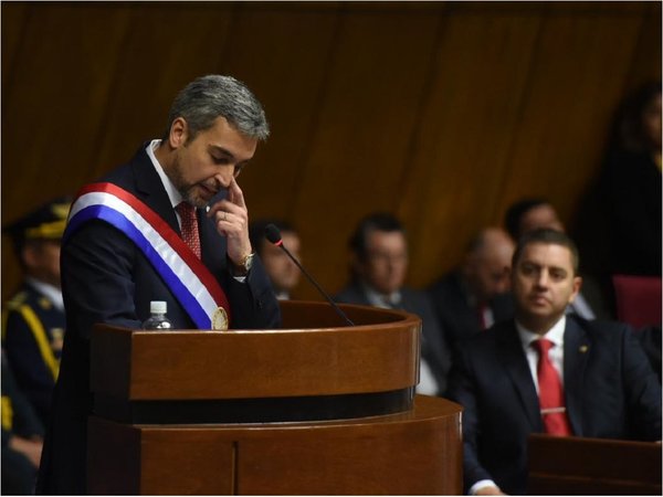 Mario Abdo está afligido y preocupado ante amenazas de juicio político