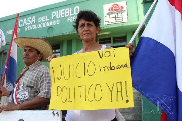 Oposición pedirá juicio político para representantes del Poder Ejecutivo
