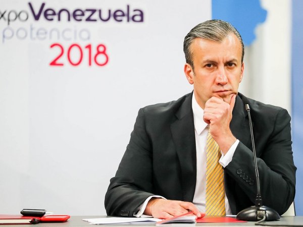 Vicepresidente económico venezolano, declarado fugitivo por EEUU