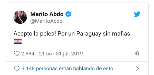 “Marito” aparece y dice que acepta la pelea