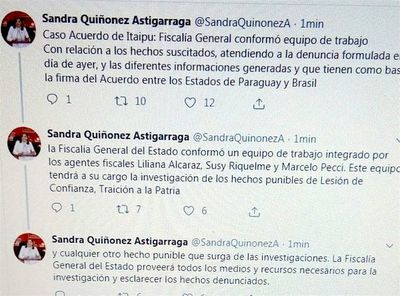 La Fiscalía conformó un equipo de investigación