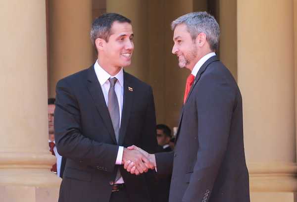 Juan Guaidó manifiesta apoyo al presidente paraguayo desde Venezuela | .::Agencia IP::.