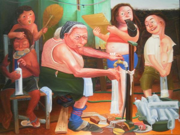 Artistas chaqueños exhiben obras en carnicería y ferretería - Artes Plásticas - ABC Color
