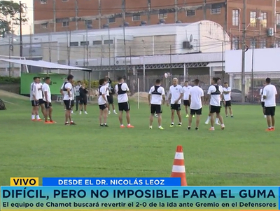 La previa desde la cancha del Guma