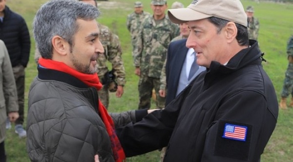 EE.UU. hace llegar su respaldo a Abdo Benítez