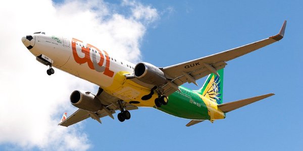 La aerolínea Gol reduce sus pérdidas un 94,8% en el primer semestre del año