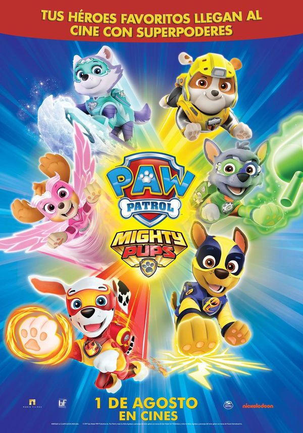 Paw Patrol: Mighty Pups (2D) - Cine y TV - ABC Color