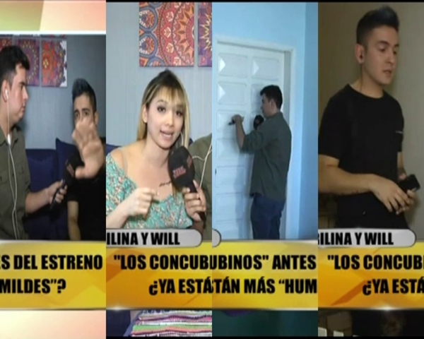 Escandaloso enlace de Marilina y Will en "TeleShow"