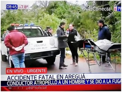 Joven murió arrollado mientras esperaba el micro