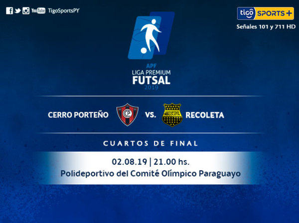 Cerro y Recoleta tienen revancha por cuartos