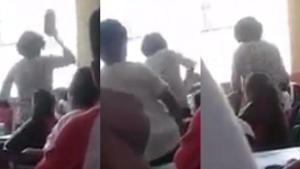 Padres denuncian que profe de religión le pegó por la cara a una alumna