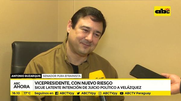 Vicepresidente, con nuevo riesgo de juicio político - ABC Noticias - ABC Color