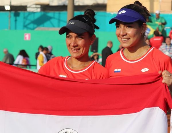 Paraguay, finalista en dobles femenino en Lima 2019