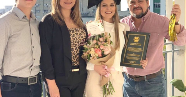 Maricha Olitte, feliz por tener nutricionista gratis