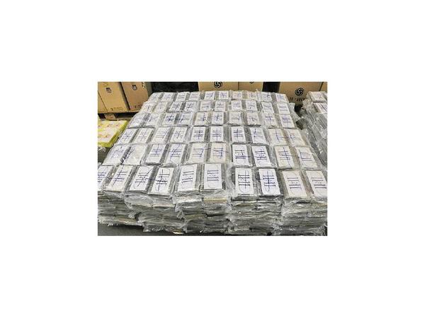 Caen en UE 4,5 toneladas de cocaína enviada desde Uruguay