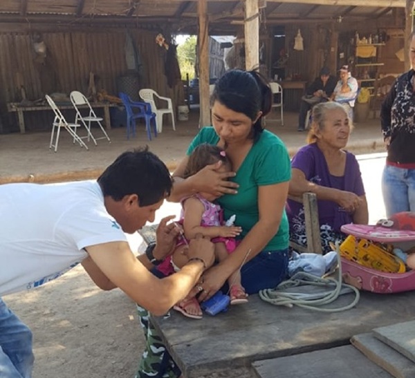 Equipo De Salud Pública Vence Obstáculos Para Asistir A Comunidad De Alto Paraguay