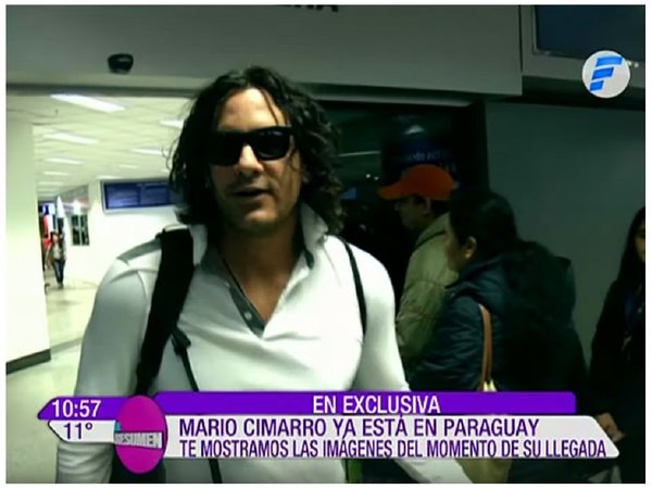 ¡Llegó Mario Cimarro! El churrazo causó furor