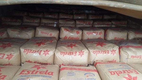 Decomisan 30 mil kilos de azúcar