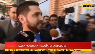 “Joselo” oguahê Fiscalía-pe ha omoherakuã omombe’útaha opa mba’e “todo” - ABC Remiandu - ABC Color