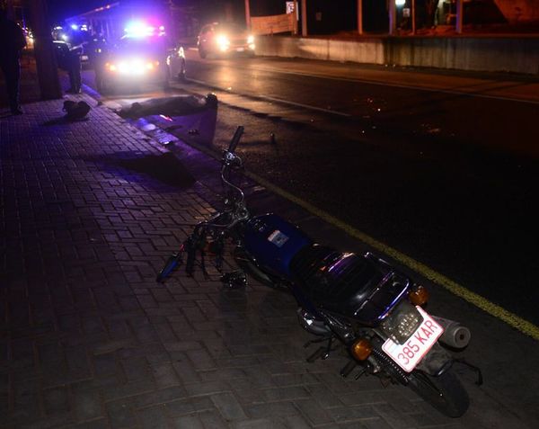 Accidente fatal en inmediaciones del campus de la UNA  - Nacionales - ABC Color