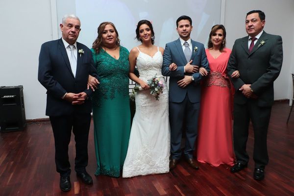 Cecilia y Jesús se casaron