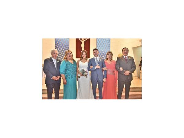María Cecilia y Jesús se casaron