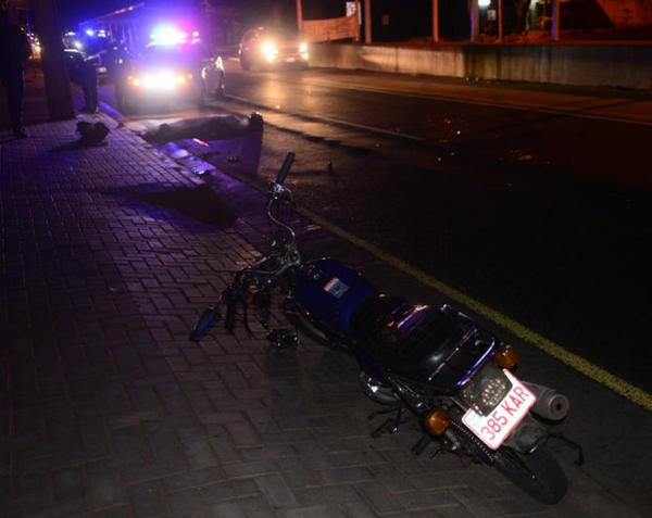 Accidente fatal en San Lorenzo