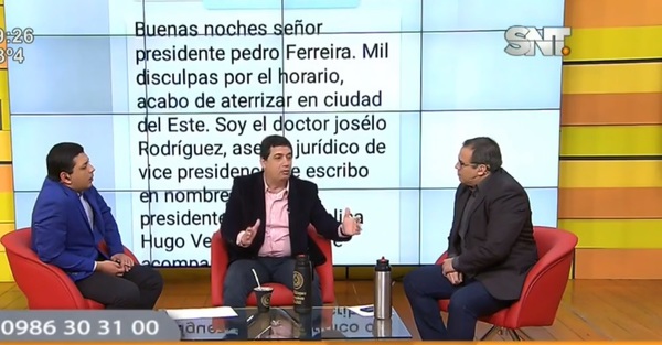 Velázquez retruca a Ferreira y reitera desafío a debate público - ADN Paraguayo