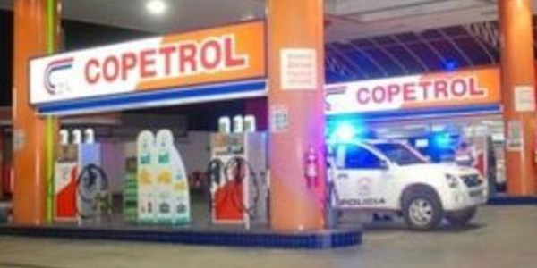 ASALTAN ESTACIÓN DE SERVICIO COPETROL AVDA. CABALLERO Y RUTA N° 1.