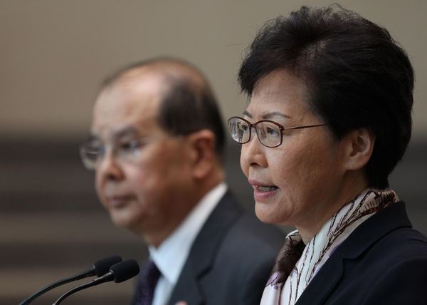 Manifestantes tratan de “destruir” Hong Kong, afirma jefa del gobierno - Mundo - ABC Color