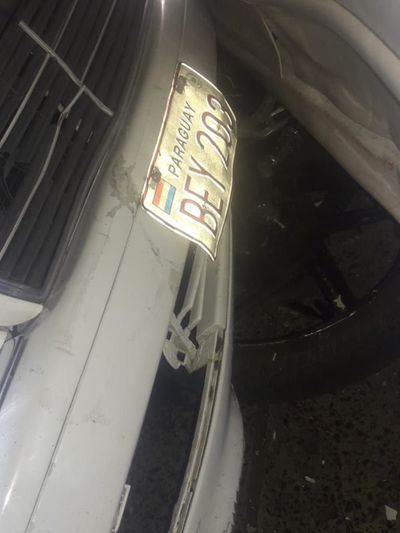 Hombre atropelló a tres peatones en Lambaré  - Nacionales - ABC Color